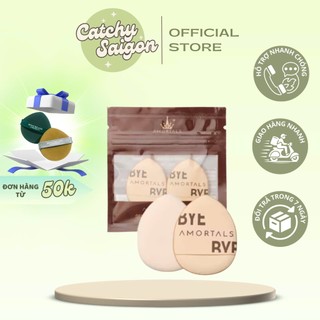 [AMORTALS] Set 2 Bông Mút Mini Che Khuyết Điểm AMORTALS, The Little Concealer Powder Puff, 3.36g