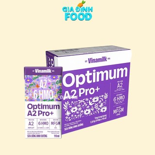 Sale date thangs 9 - Sữa Pha Sẵn Vinamilk Optimum A2 Pro+ Lốc  4 hộp/ 110ml