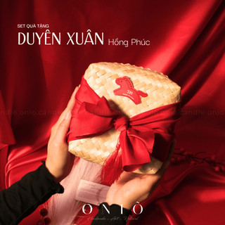 Set quà tặng Tết "Duyên Xuân"-Oniõ,hương tinh dầu thiên nhiên,QTT-003