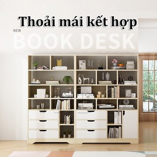 Nido Kệ Sách Để Sàn Gỗ Chống Ẩm Cao Cấp rang trí nhà phong cách hiện đại