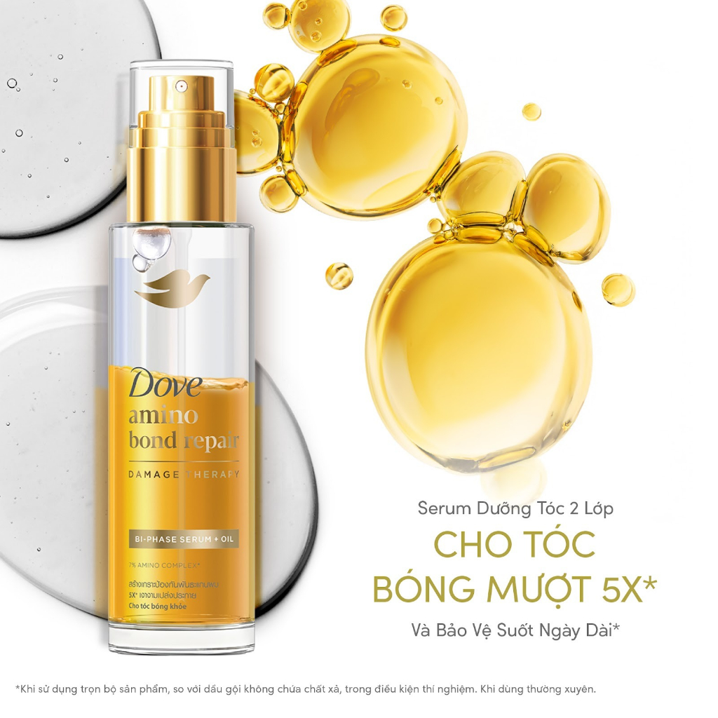 LS] Serum + Dầu dưỡng tóc 2 trong 1 chứa 7% Amino Acid cho tóc