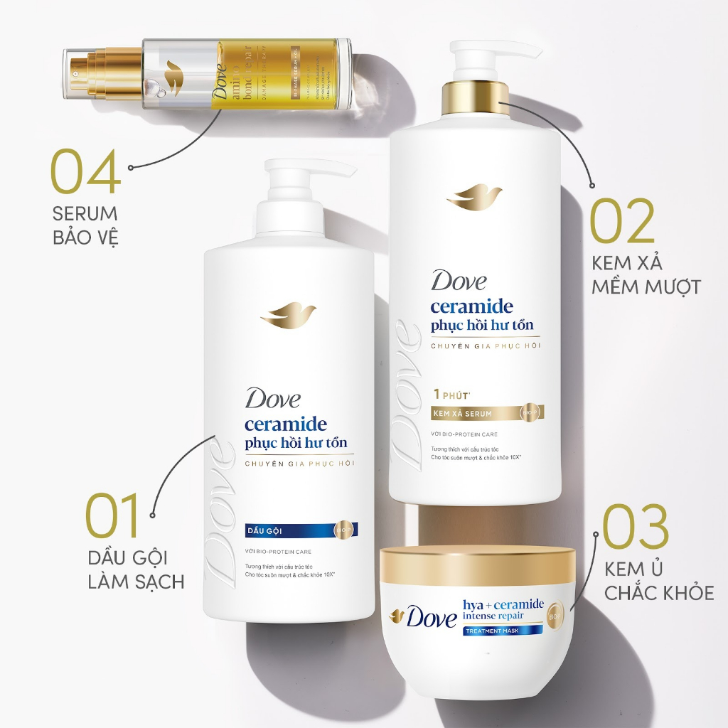 [LS] Serum + Dầu dưỡng tóc 2 trong 1 chứa 7% Amino Acid cho tóc bóng 5X