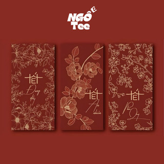 [QUÀ TẶNG] Bao Lì Xì Tết Gấm Hoa 2026 Mẫu Ngẫu Nhiên