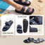 Dép da nam quai ngang CORVIN, đế công thái học êm nhẹ, chống trượt, da Microfiber cao cấp, thiết kế tối giản tôn dáng