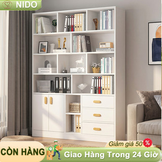 Nido Kệ Sách Để Sàn Gỗ Chống Ẩm Cao Cấp rang trí nhà phong cách hiện đại
