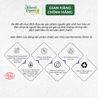 Nước Rửa Bát Sinh Học Đậm Đặc Artisan Savonnier/ Lerutan Loại Bỏ Dầu Mỡ, An Toàn Cho Da – Natural Market