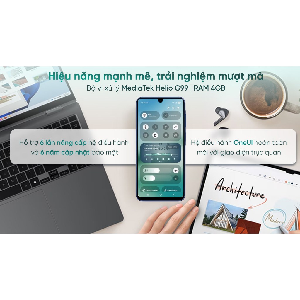 Điện Thoại Samsung Galaxy A07 4G LTE 4GB | 128GB - Màn hình 6,7", 5000mAh - Hàng Chính Hãng