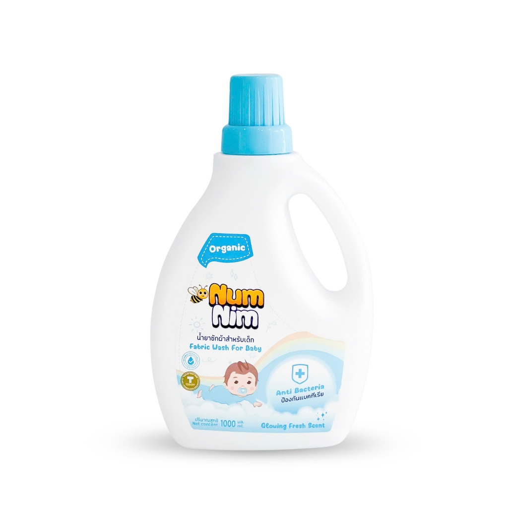 Nước Giặt Quần Áo Trẻ Em NumNim 1L - An Toàn cho bé Sơ Sinh - Nhập Khẩu Thái Lan