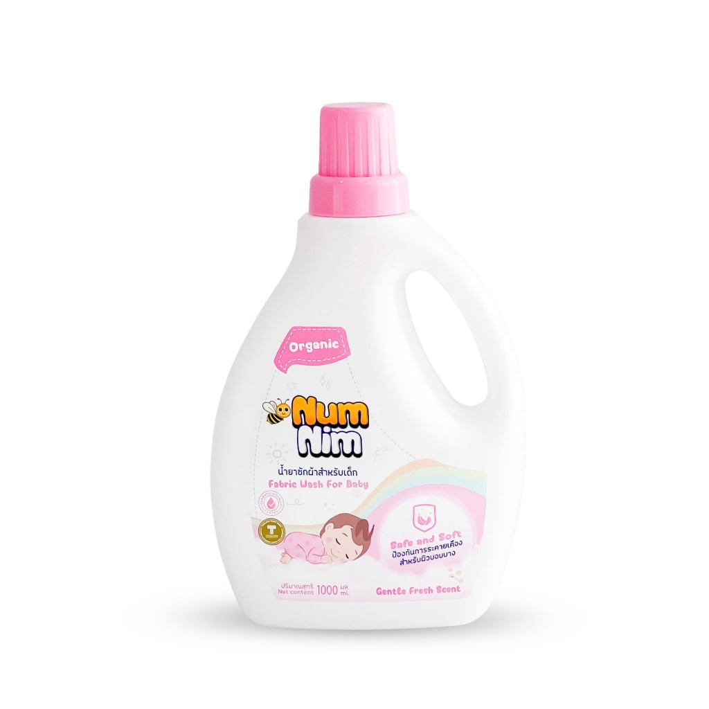 Nước Giặt Quần Áo Trẻ Em NumNim 1L - An Toàn cho bé Sơ Sinh - Nhập Khẩu Thái Lan