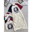 Váy suông Đầm nữ mặc nhà xinh dài maxi cộc tay không cổ phối raglan họa tiết cô gái tóc xù chibi dễ thương cute T1368G