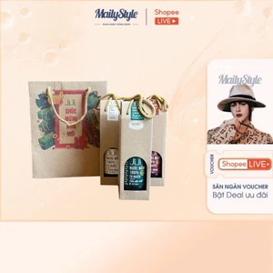 T771_Combo 3 chai Nước Mắm JiJi Cốt Cá Cơm 200ml (20-30-50 Độ Đạm )