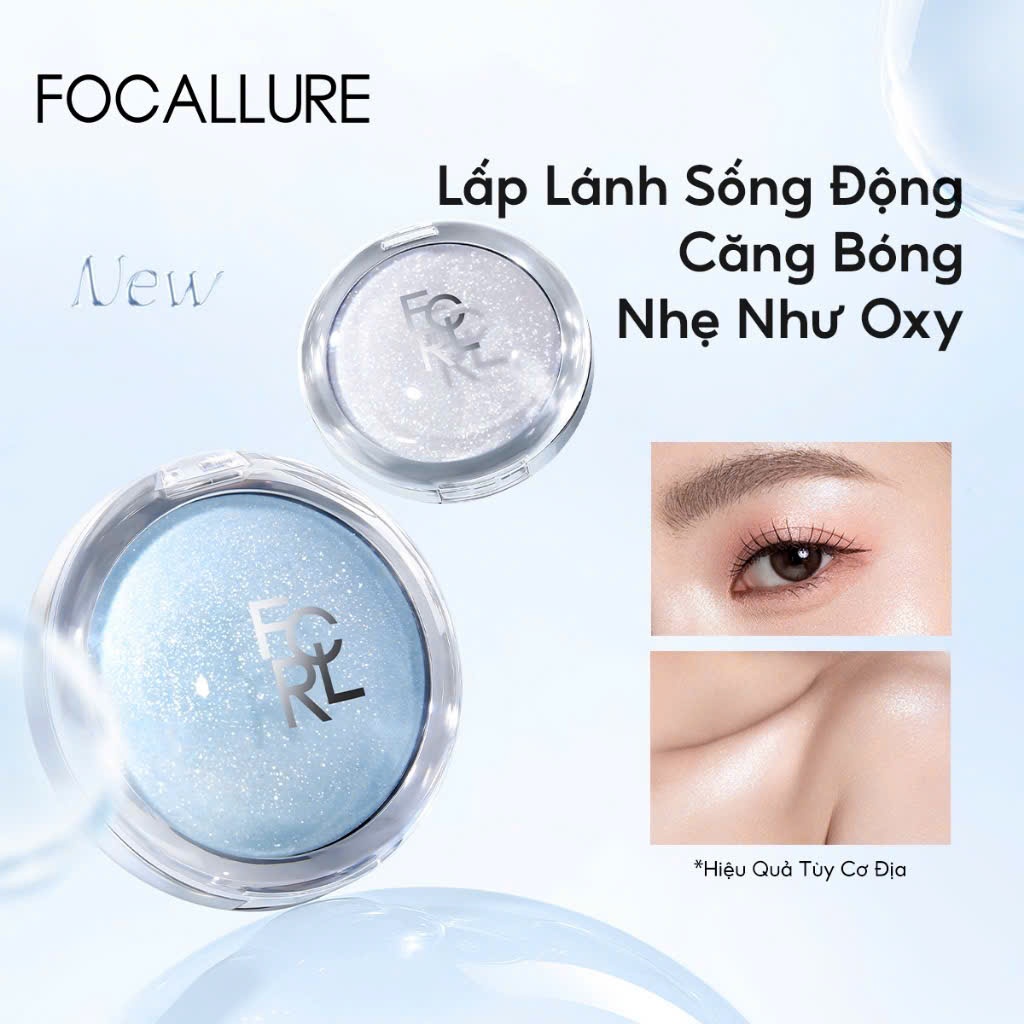 Phấn Bắt Sáng FOCALLURE Mochi Highlight Lấp Lánh Lâu Trôi FA-F71 | NHÍM HOUSE