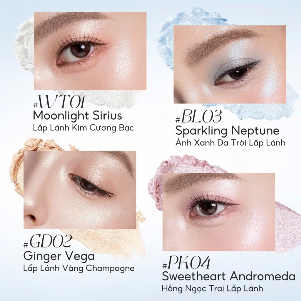 Phấn Bắt Sáng FOCALLURE Mochi Highlight Lấp Lánh Lâu Trôi FA-F71 | NHÍM HOUSE