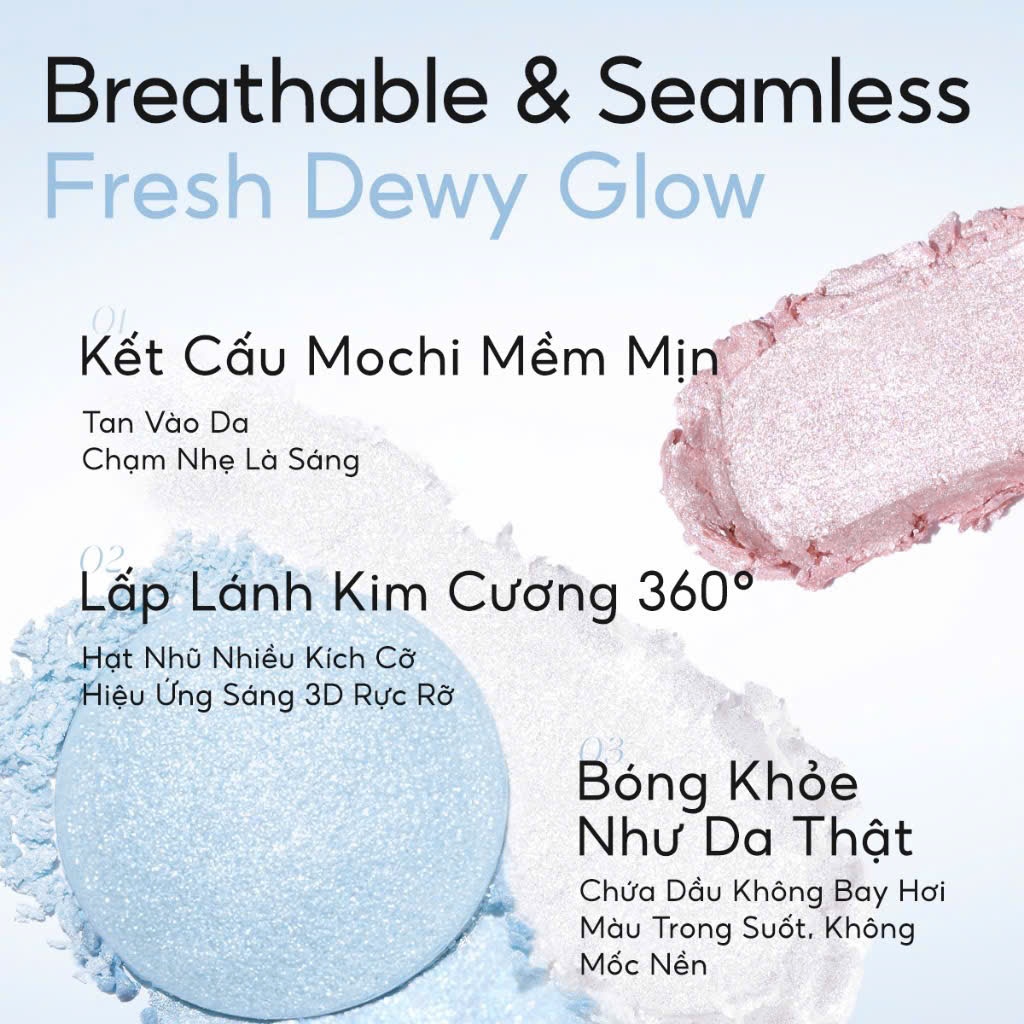 Phấn Bắt Sáng FOCALLURE Mochi Highlight Lấp Lánh Lâu Trôi FA-F71 | NHÍM HOUSE