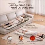 [HỎA TỐC HN] Đệm Massage Ấn Huyệt Sưởi Ấm Thư Giãn Toàn Thân Fujilux FJ-D88 – Tiết Kiệm Diện Tích Thay Thế Ghế Massage — ảnh 5