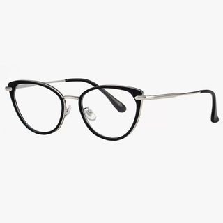 [MUA 1 TẶNG 1 PHỤ KIỆN] Kính mắt mèo nữ Libra EyeWear gọng kính kim loại chống ánh sáng xanh tia UV dễ đeo