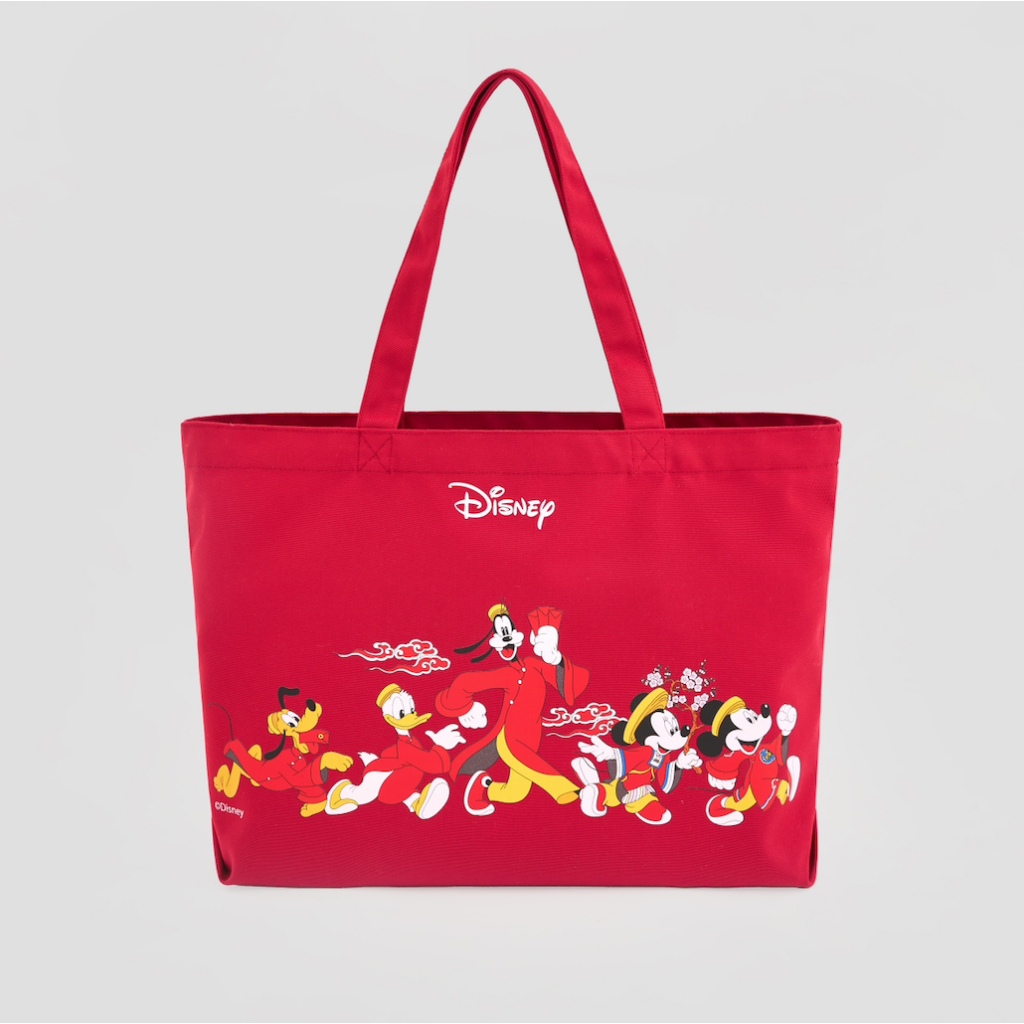 [MUA 4 GIẢM 20%]Túi Tote Bag Unisex Nam, Nữ Disney Spring Blessings, Túi đi chơi Tết Coolmate