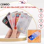 Sét 10 Vỏ Bọc Chống Xước Căn Cước Công Dân, Túi Bọc Trong Suốt Bảo Vệ Chống Trầy Căn Cước Công Dân Và Giấy Tờ Tuỳ Thân