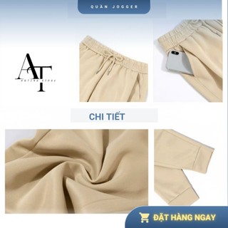 Quần Jogger Nỉ 2DA HS HOÀNG SỰ GROUP Unisex Nam Nữ Bo Gấu Thể Thao Dáng Jogger Basic 4 Màu