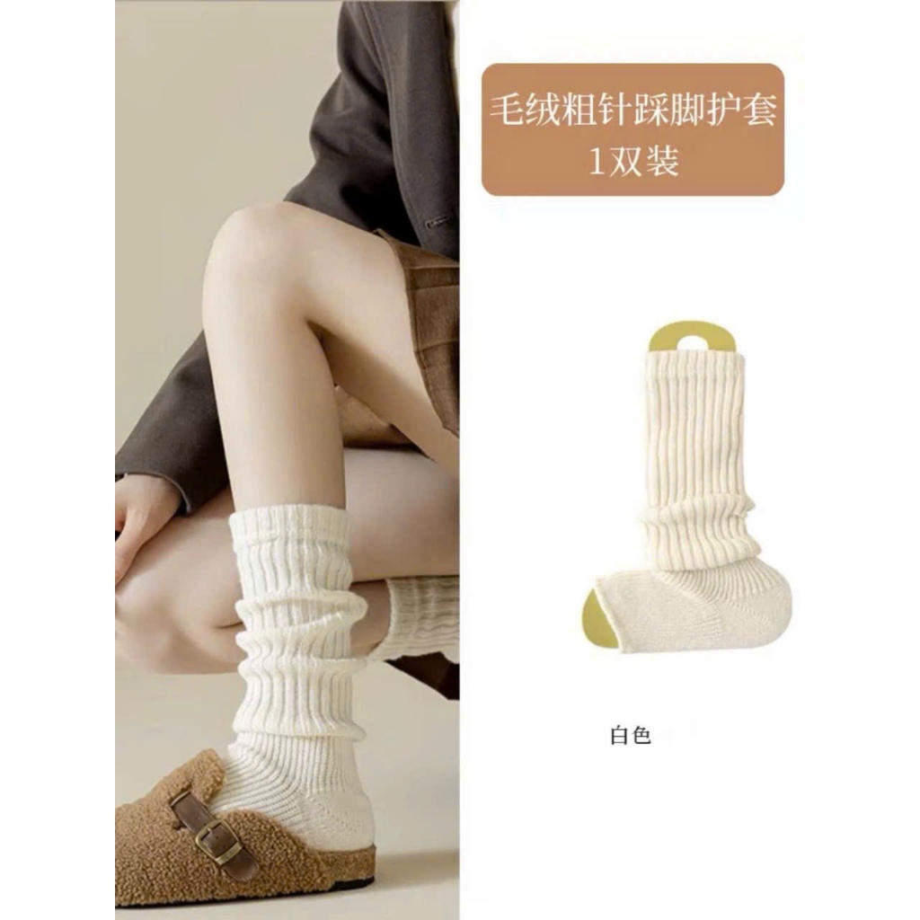 Vớ Ống Chân Dáng Dài Chất Len Thừng Cho Cô Nàng Cá Tính