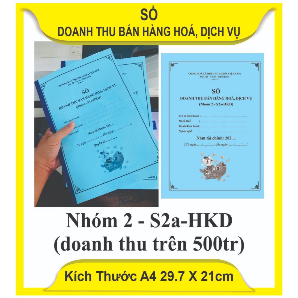 Sổ S1a và S2a -HKD 2026:SỔ CHI TIẾT DOANH THU BÁN HÀNG HÓA, DỊCH VỤ ...
