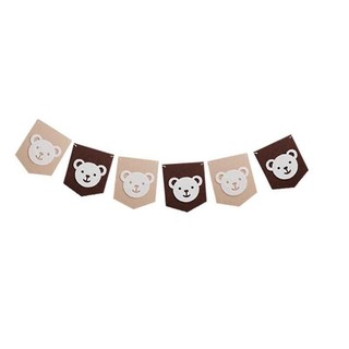 Dây cờ nỉ - dây nỉ - dây HPFM gấu nâu