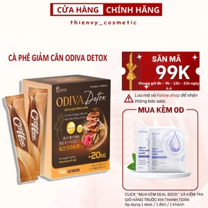 Cà Phê Hòa Tan Odiva Coffe Hỗ Trợ Giảm Cân Thanh Lọc Cơ Thể Giảm Thèm Ăn Hạn Chế Hấp Thu Mỡ