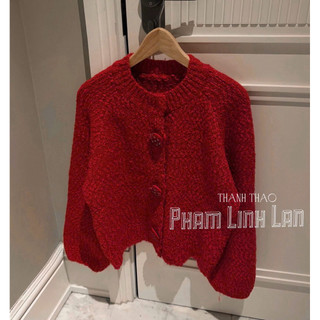Áo Len Cardigan Khuy Đá QC