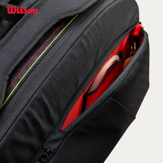 Wilson Pro Staff Classic 6 Pack Black Túi Đựng Vợt Tennis WR8051801001