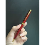 Bút bi Parker Sonnet Red Lacquer GT BP Mạ vàng 18K - Chất liệu kim loại - HÀNG THANH LÝ - MỚI 100% — ảnh 4