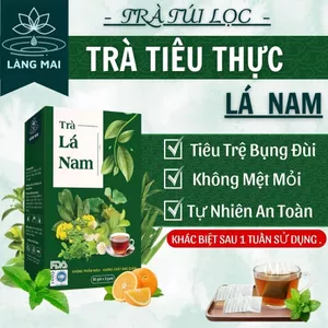 Trà Tiêu Thực (Tiêu mỡ) - Làng Mai - Trà Lá Nam Detox thải mỡ bụng, đùi giúp nhẹ người, điều chỉnh cân nặng.