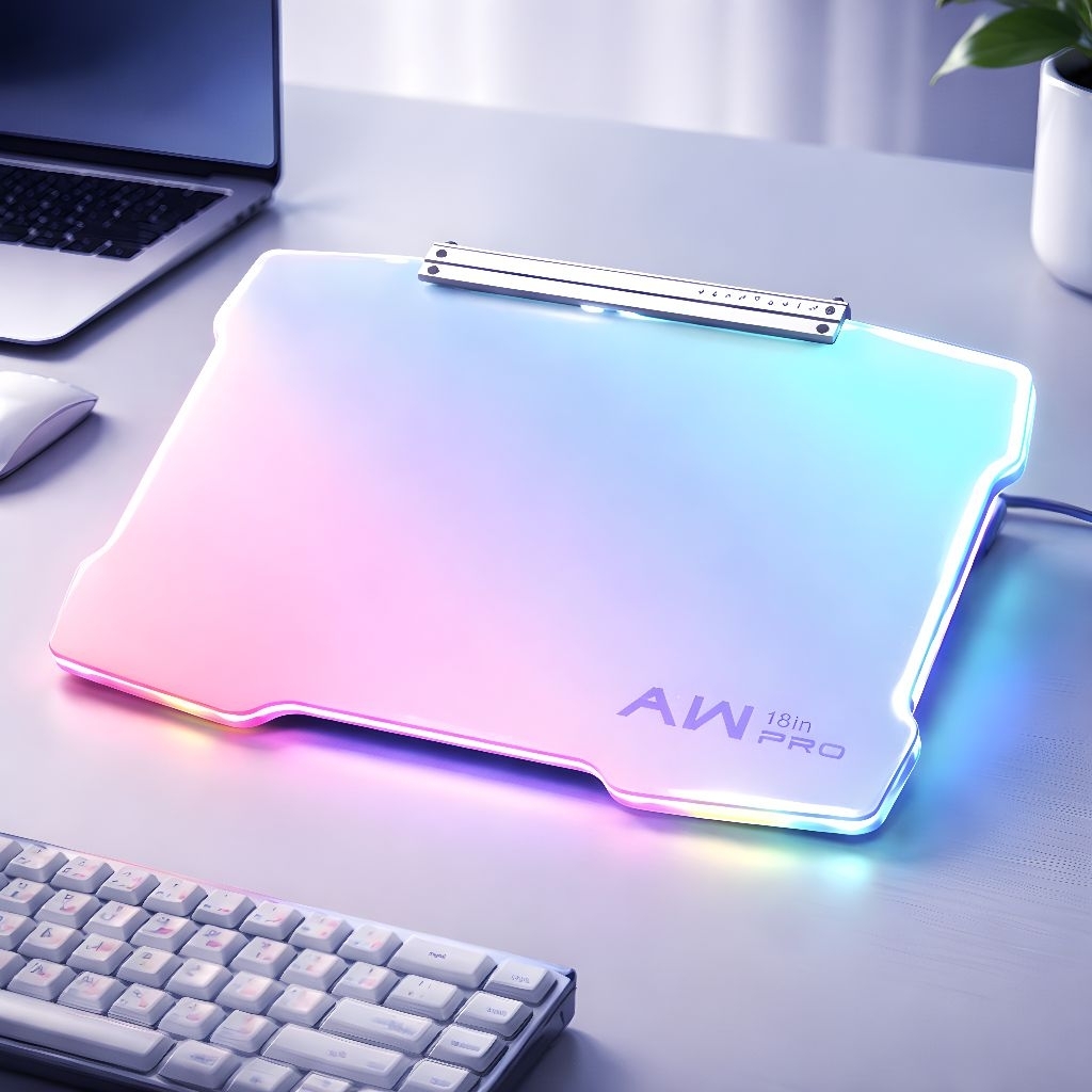 Bàn Di Chuột Dell Alienware RGB – Mousepad Gaming Cao Cấp – Vải/Kính ...