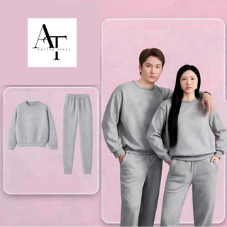 Set Bộ Đồ Nỉ Thu Đông HS HOÀNG SỰ GROUP Sweater Basic Cổ Tròn Nam Nữ Form Unisex 4 Màu Lựa Chọn