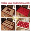 Thảm Lau Chân Ngựa Đỏ May Mắn – Thảm Hình Ngựa, Chống Trượt, Thấm Hút Tốt, Trang Trí Cửa Ra Vào, Nhà Bếp, Nhà Tắm