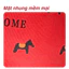Thảm Lau Chân Ngựa Đỏ May Mắn – Thảm Hình Ngựa, Chống Trượt, Thấm Hút Tốt, Trang Trí Cửa Ra Vào, Nhà Bếp, Nhà Tắm