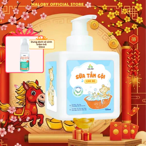 Sữa Tắm Gội Thảo Dược Tràm Trà Cho Bé - Giảm Mẩn Ngứa Và Rôm Sảy, Kích Ứng, Mùi Hôi Sữa