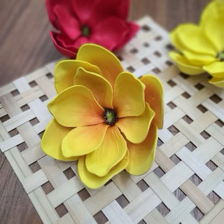 Đầu Bông Hoa Mộc Lan Xốp cao cấp trang trí oản tài lộc, giỏ quà, làm đồ handmade,phụ kiện tháp bánh ,tết 2026