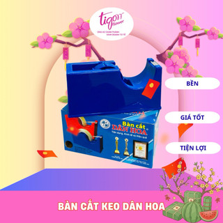 Hộp cắt băng keo để bàn Dân Hoa - dùng bó hoa tiện lợi, nhanh chóng, dễ thao tác
