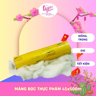 MÀNG THỰC PHẨM 45cmx500m ĐỂ BỌC TRÁI CÂY - Dai, dài, căng bóng (Không kèm hộp)