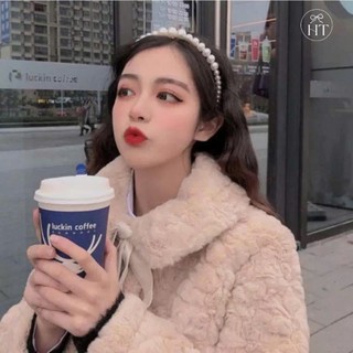 Băng đô cài tóc đính ngọc trai nhân tạo hàng cao cấp Bờm tóc nữ phong cách Hàn Quốc Hot Trend