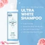Sữa tắm siêu trắng lông cho chó mèo lông trắng Prunus Ultra White Shampoo 500g