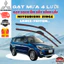 Gạt Mưa Ô Tô MITSUBISHI ZINGER, PAJERO, XPANDER, OUTLANDER, ATTRAGE...Silicon 4 Lưỡi Gạt Sạch Êm.4L