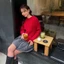 Áo len nữ cổ tròn dệt vặn thừng SONNA HI - form relaxed, mềm mịn - ROUND NECK WOVEN KNIT