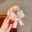 Scrunchies cột tóc nơ hoa nhí handmade phong cách vintage dành cho nữ nhiều màu