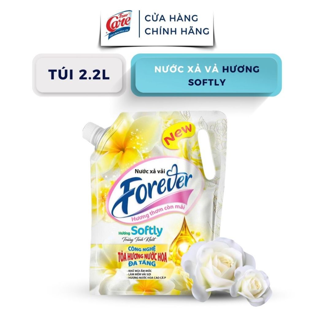 Nước Xả Vải Forever 2.2Kg Thơm Như Nước Hoa, Lưu Hương Suốt 7 Ngày.