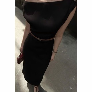 𝗟𝗶𝘀𝗮 2 𝗗𝗿𝗲𝘀𝘀 -|LY LINEN| - Đầm Linen trễ vai  KHÔNG KÈM BELT