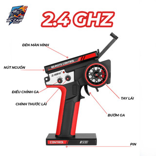 Xe điều khiển từ xa tỉ lệ 1/12 Wltoy 124010 tốc độ tối đa 55 km/h buggy địa hình