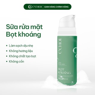 [QUÀ TẶNG] Sữa Rửa Mặt Bọt Khoáng C'Choi - Dưỡng Ẩm -  Làm sạch sâu - Dịu nhẹ - 150ml
