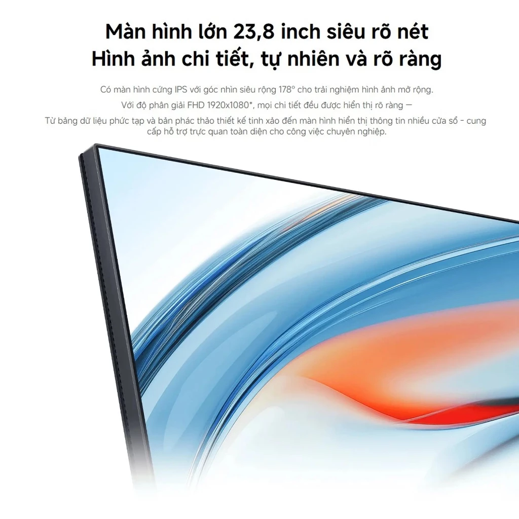 Màn Hình Máy Tính Xiaomi Monitor A24i EU 1920 x 1080 | FHD | 24inch - Bảo Hành 36 Tháng