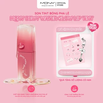 [DEAL HOT] Son Bóng Pha Lê MQNY DEWY WATER GLOW LIP TINT 3.5g/ Son Bùn MQNY Powder Blur Tint 4g